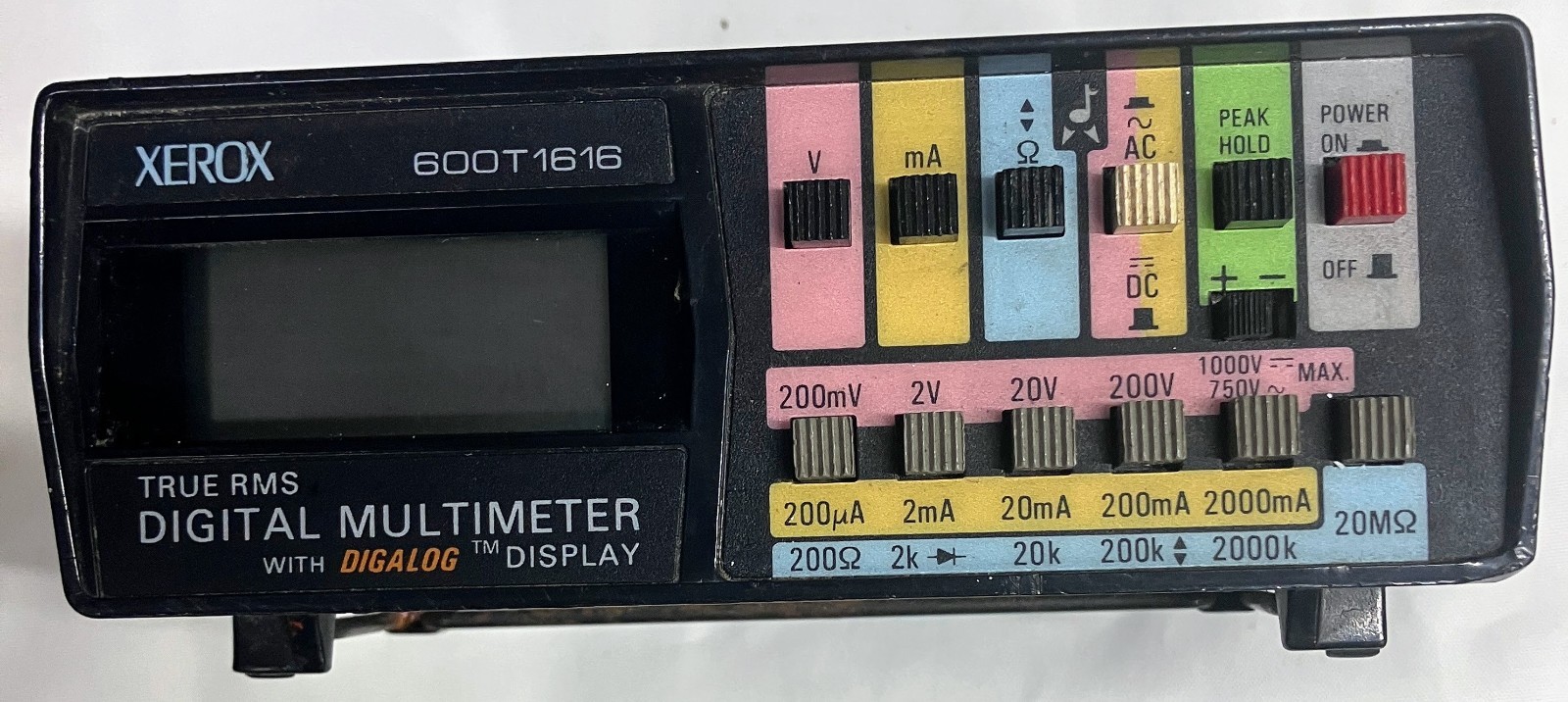 XEROX 600T 1616 True RMS Digital Multimeter (Simpson 467) Made in USA Shipped!