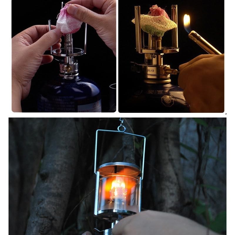 20-Pack Propane Lantern Mantles for Gas Lanterns and Covers