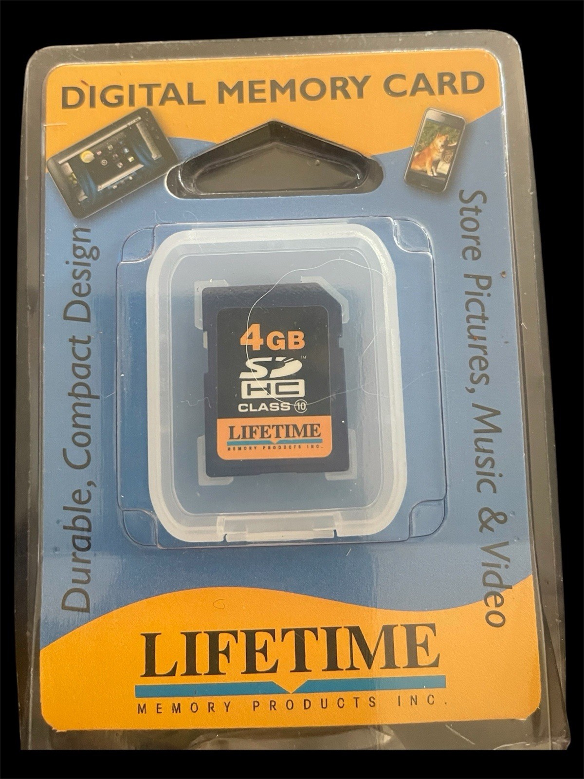 Digital memory card 4GB SDHC class 10 Lifetime