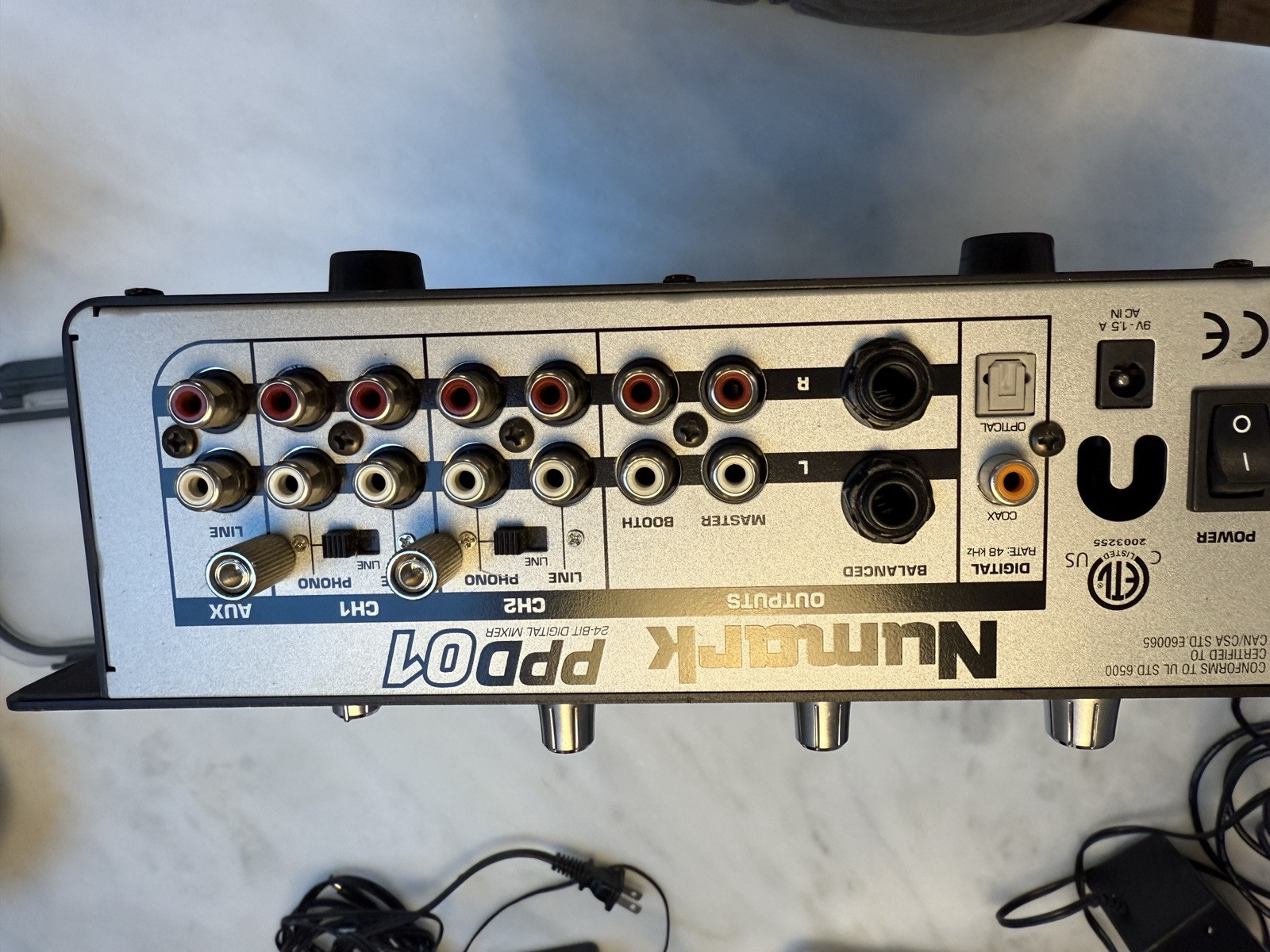 Numark PPD-01 24-Bit Digital DJ Mixer SEE DESCRIPTION***