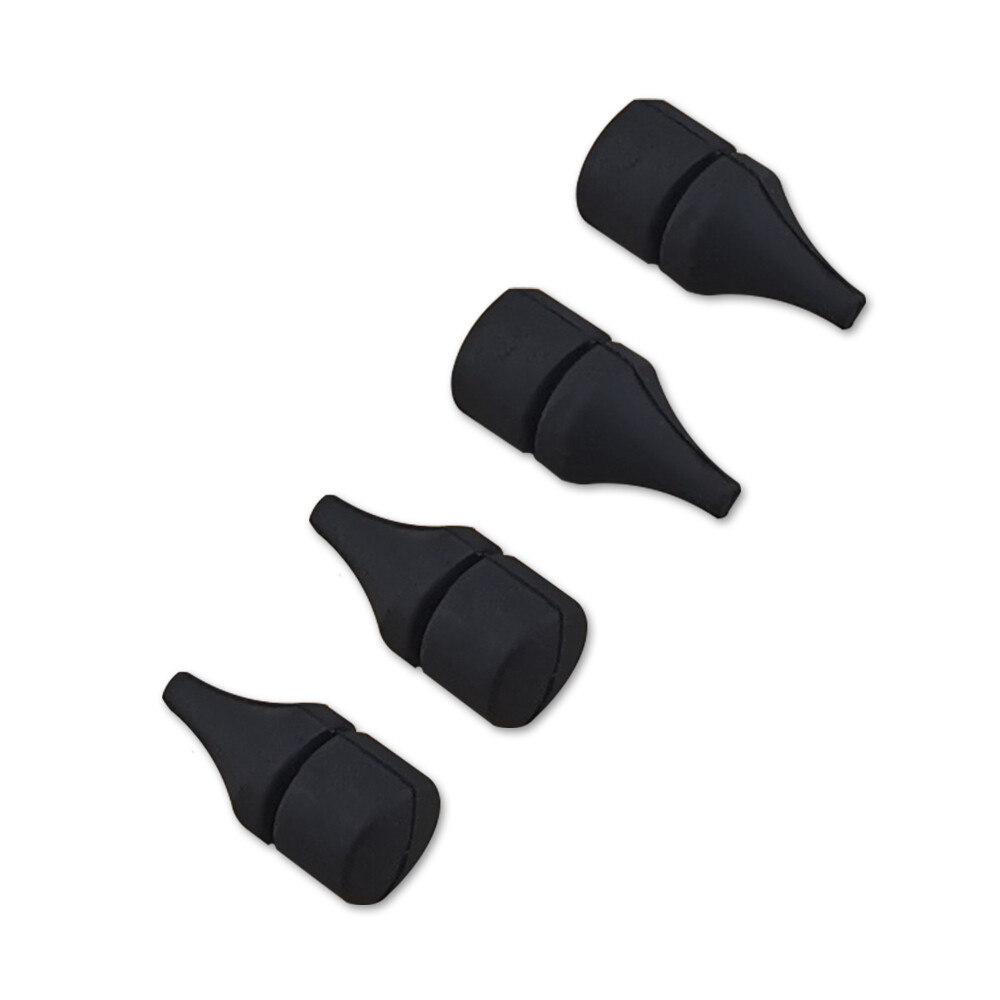4pcs Fuel Gas Door Rubber Bumper For 64-88 GM Chevrolet Buick Cadallic & Pontiac