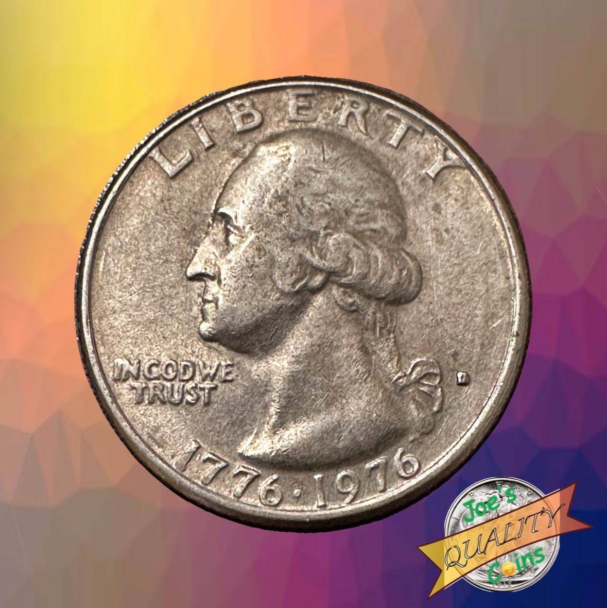 4 Set Circulated 1976 Bicentennial Quarter (2 P / 2 D)