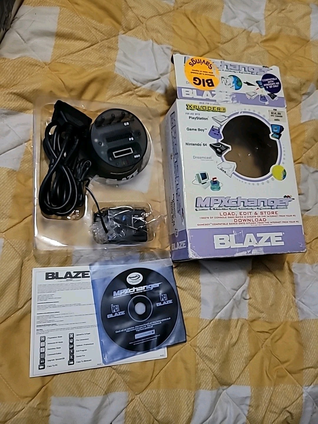 MPXchanger Load Edit Store Gameboy PlayStation Nintendo 64