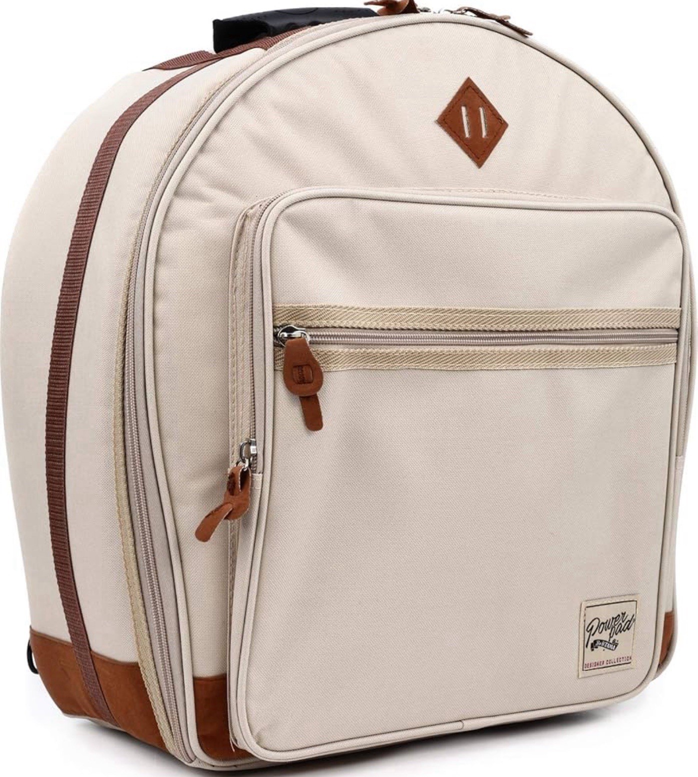 Tama Powerpad Designer Collection Snare Drum Bag - 6.5" x 14" - Beige