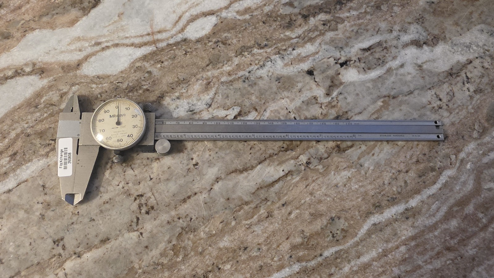 Calibrated MITUTOYO  505-644 Micrometer 505-644-50 260808