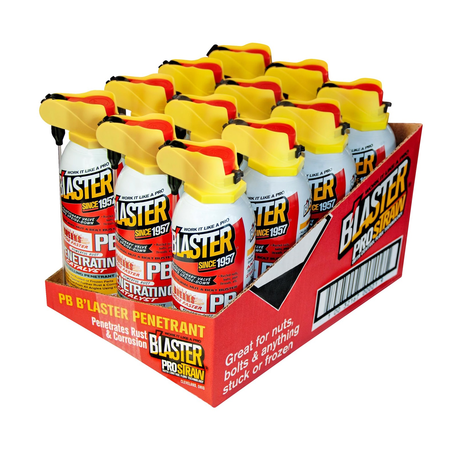 PB Blaster Penetrating Oil Spray, 11 oz Aerosol Cans (12-Pack) – Case of 12