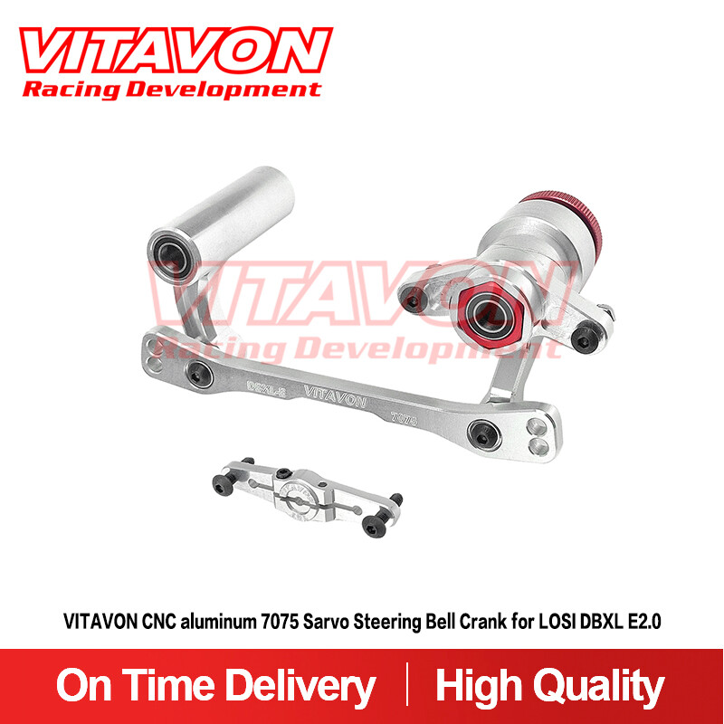 Vitavon CNC Alu7075 Sarvo Steering Bell Crank For LOSI DBXL E2.0