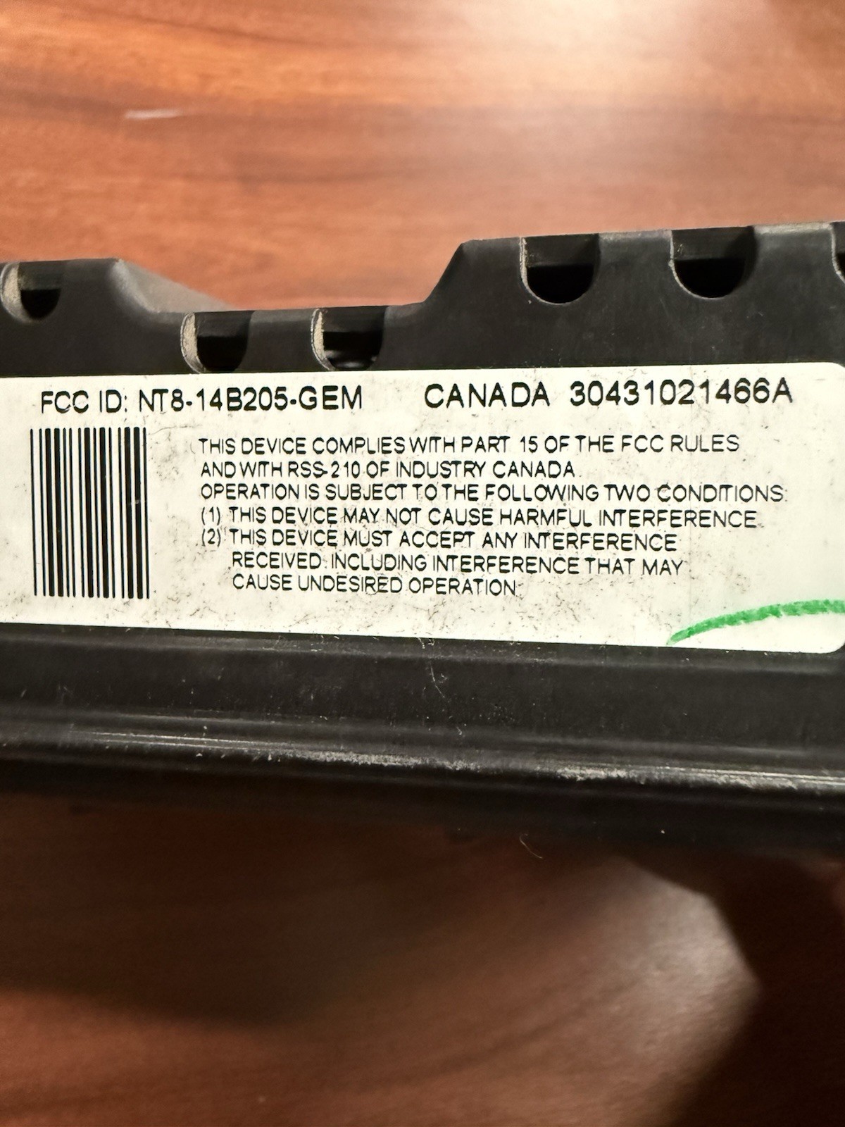 2000 FORD EXCURSION GEM MODULE ID#: YC3T-14B205-CE