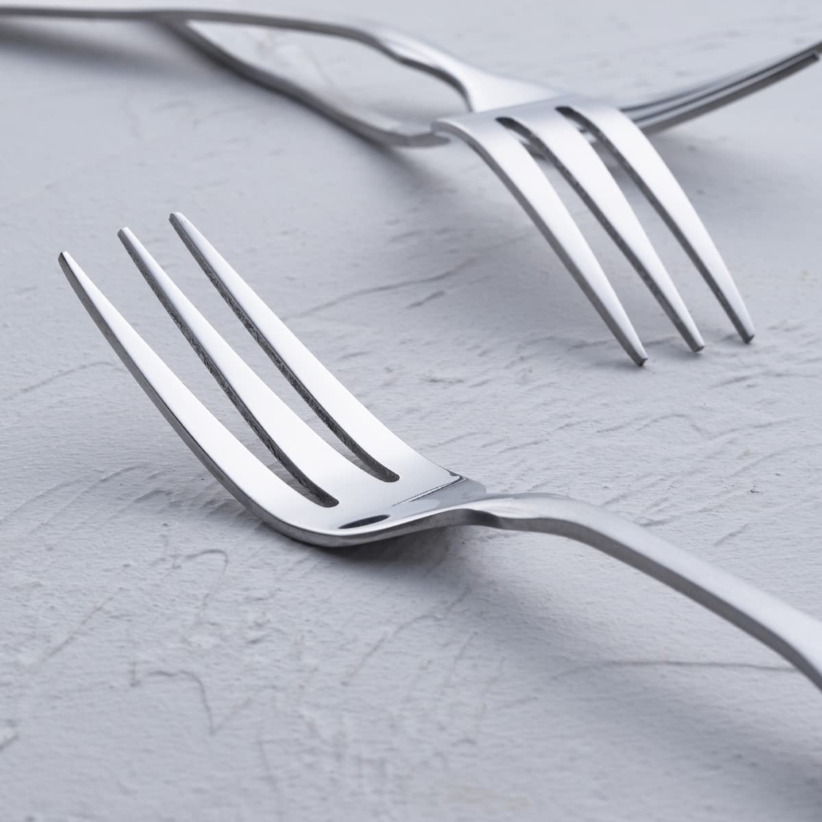 FULLYWARE 3-Tine Fork, Stainless Steel 7.6” Dinner Silver