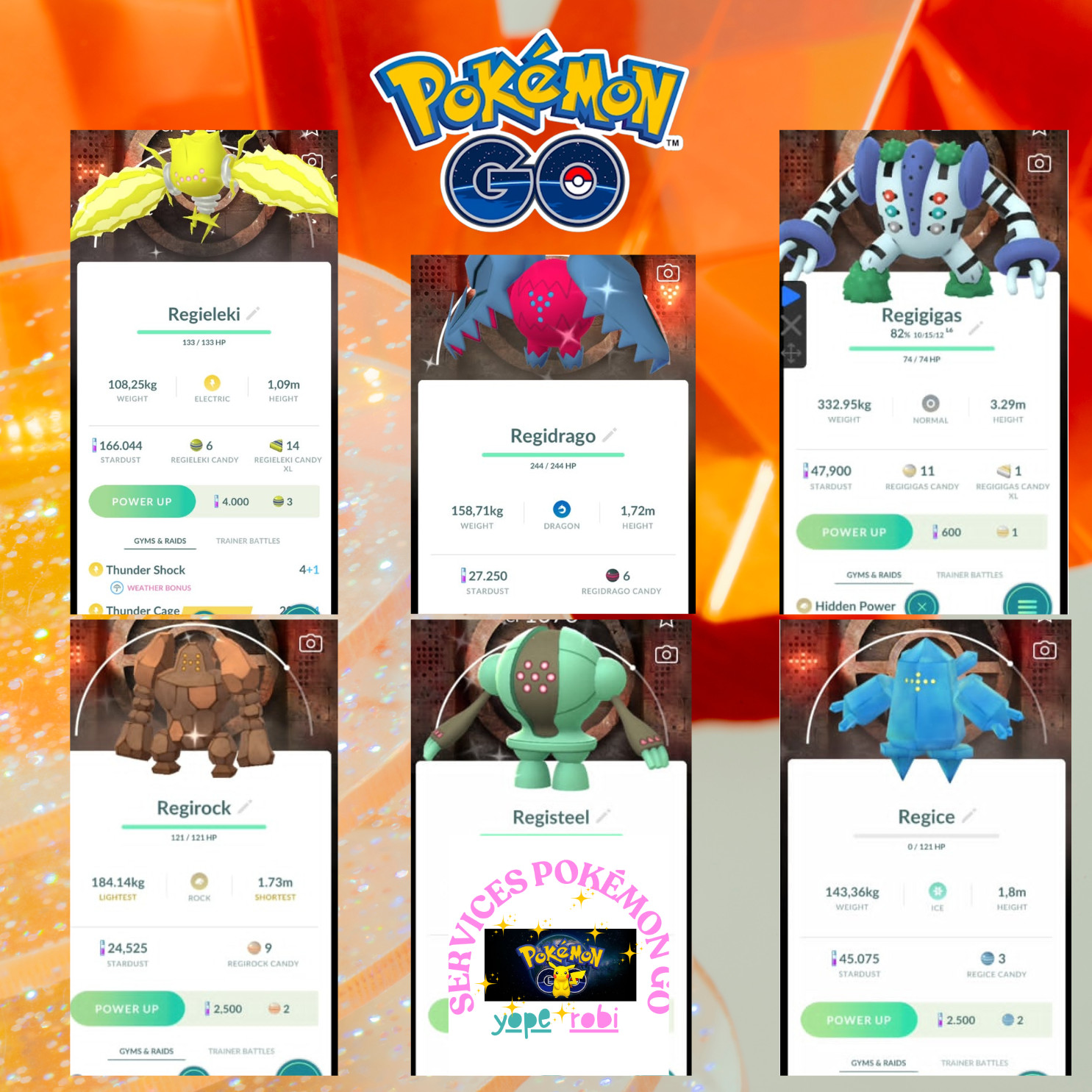 Shiny Legendary with Special Background Go Fest 2025 - P❀T❀C OR TR❀DE 20k