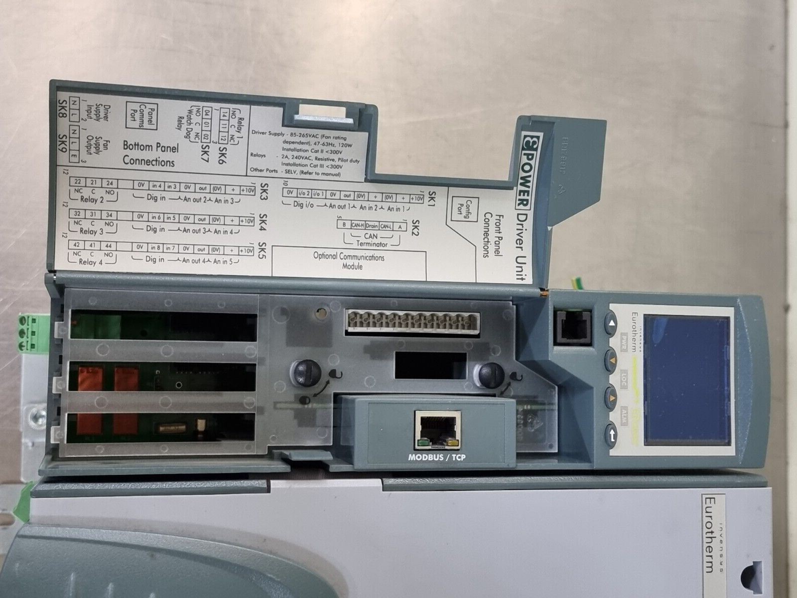 Eurotherm EPower Panel Mount Power Controller 1PH-50A/ 600V