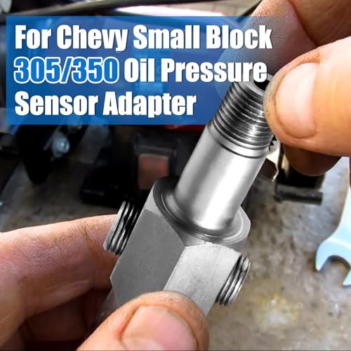 Oil Pressure Sensor Thread Adapter for Chevy Small Block 305 350