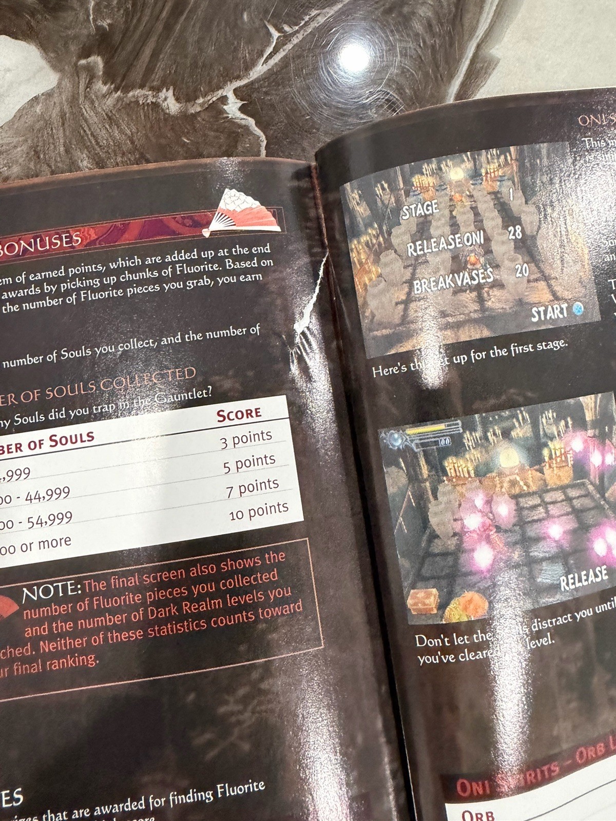 Onimusha: Warlords Official Strategy Guide Ps1 Capcom Secrets Section!