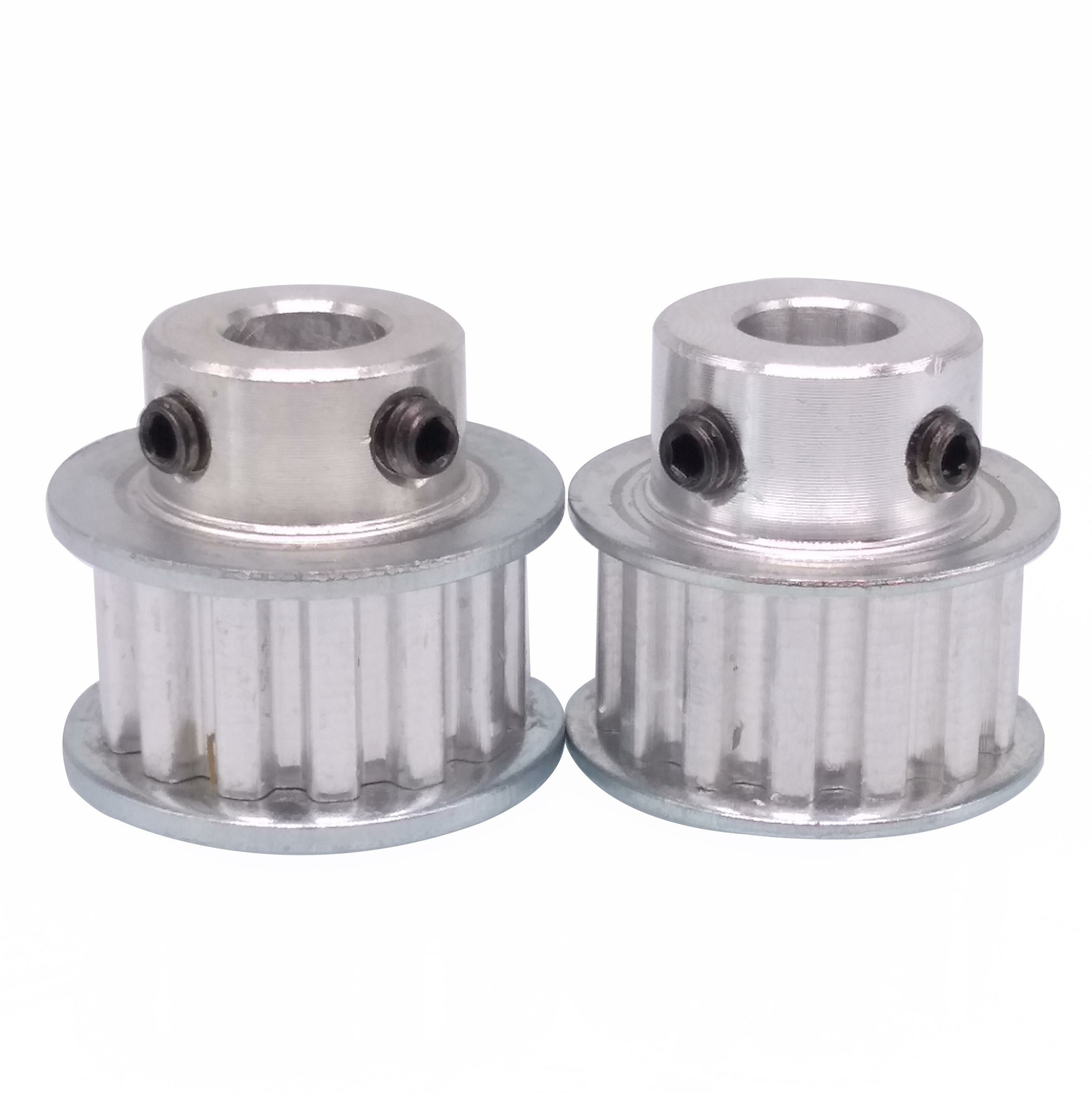 2x XL 14T Timing Belt Pulley Synchronous Wheel 8mm Bore For 10mm Width Belt