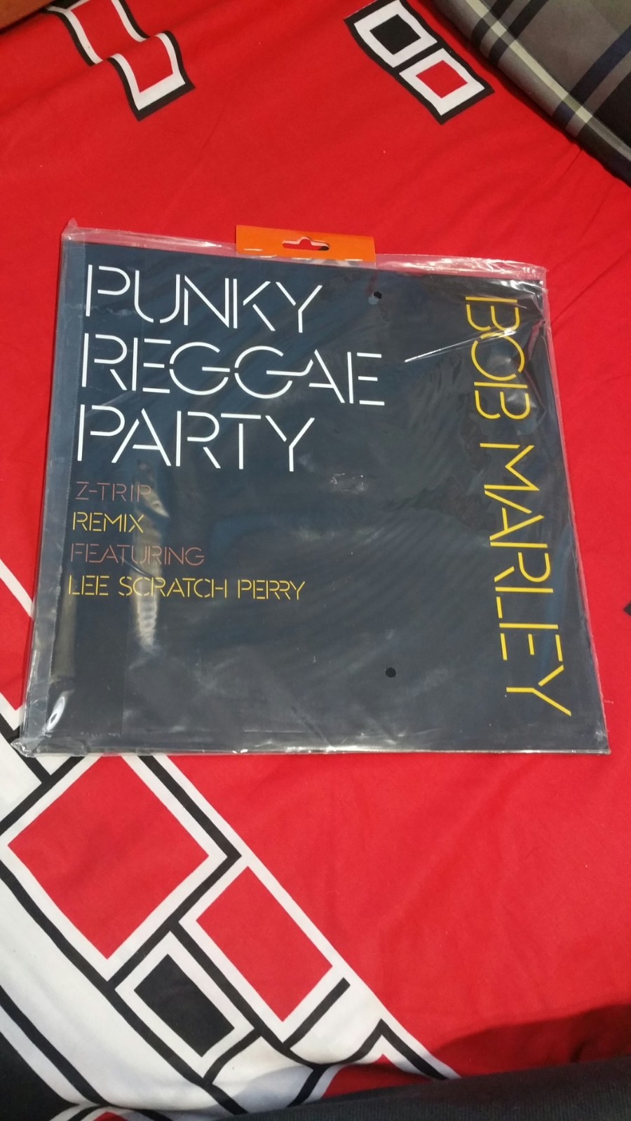 Serato vinyl pair (2x) Bob Marley Z-trip punky reggae party edition