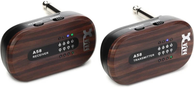 Xvive A58 Wireless Guitar System - Rosewood