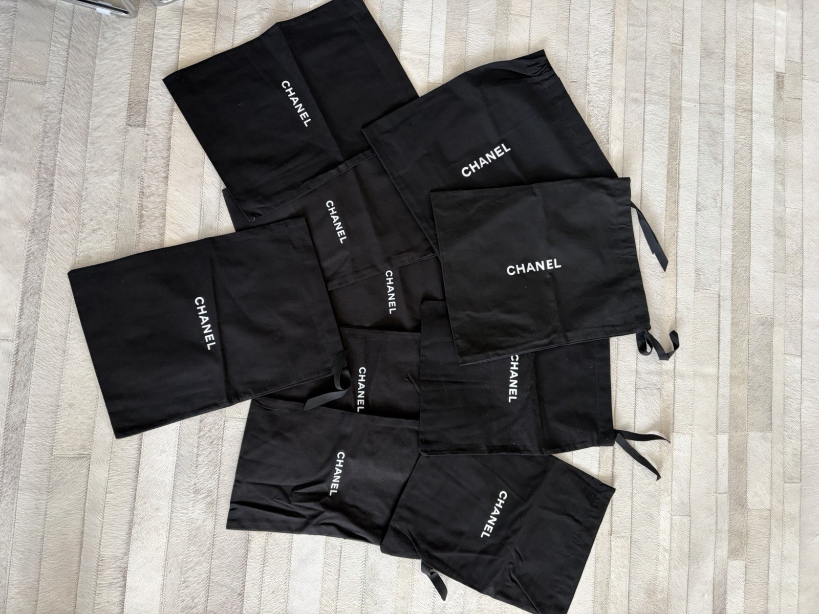 CHANEL  small black dust bags For Shoes