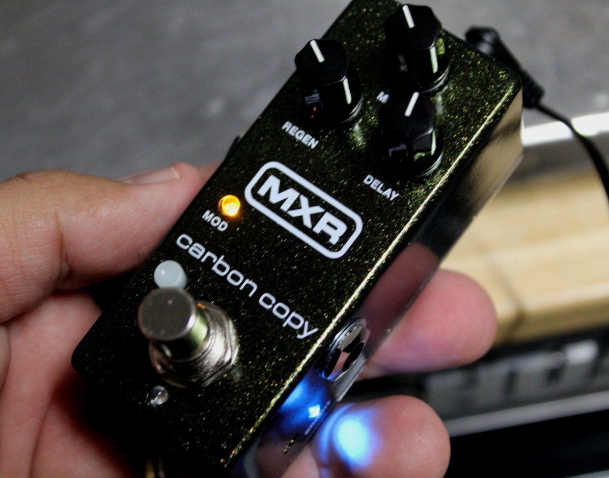 MXR M299 Carbon Copy Mini Analog Delay Effects Pedal