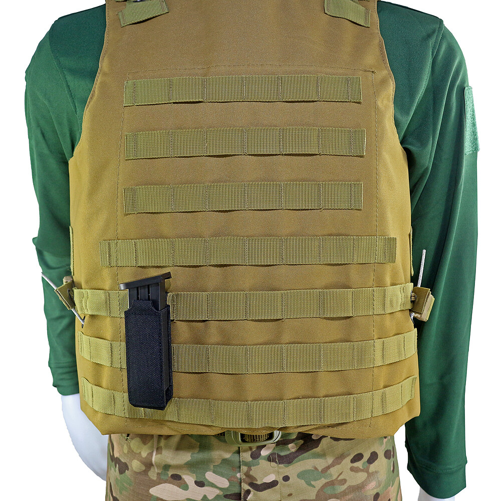 Molle Elastic Single Magazine Pouch Flashlight Holder Tools Waist Belt Mag Pouch
