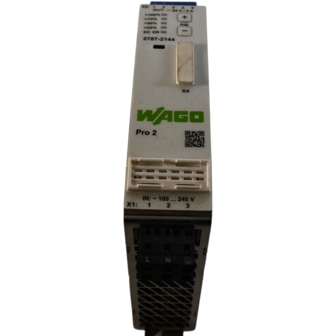 WAGO 2787-2144 Pro 2 Power Supply Unit 1-Phase 24V DC 5A 120W TopBoost