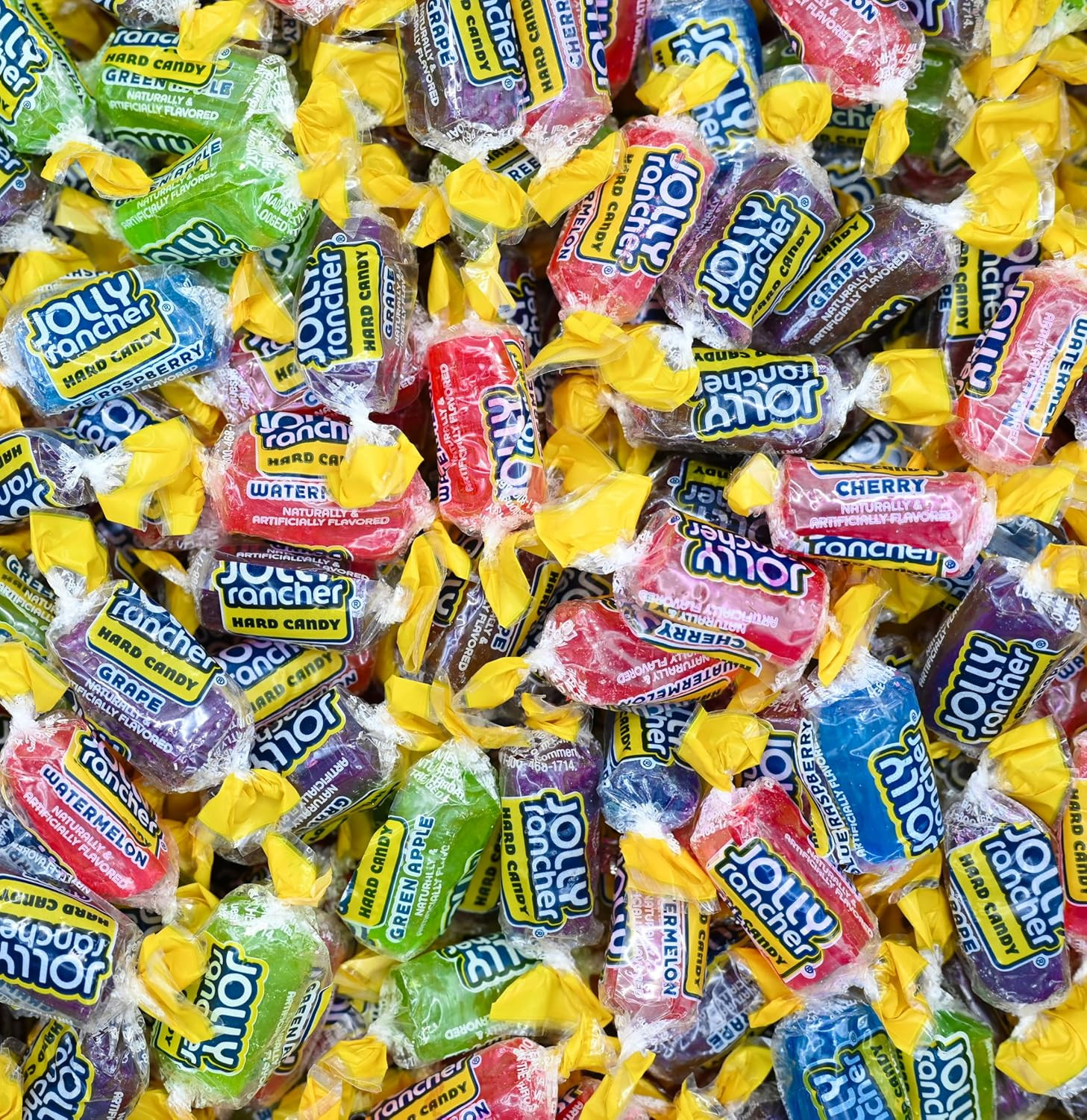 Jolly Ranchers Hard Candy Assorted - 2 LB Bulk Bag (Approximately 150 Pieces) -