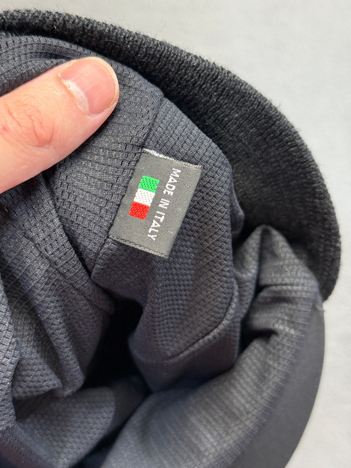 stolen goat black warm cycling hat cap