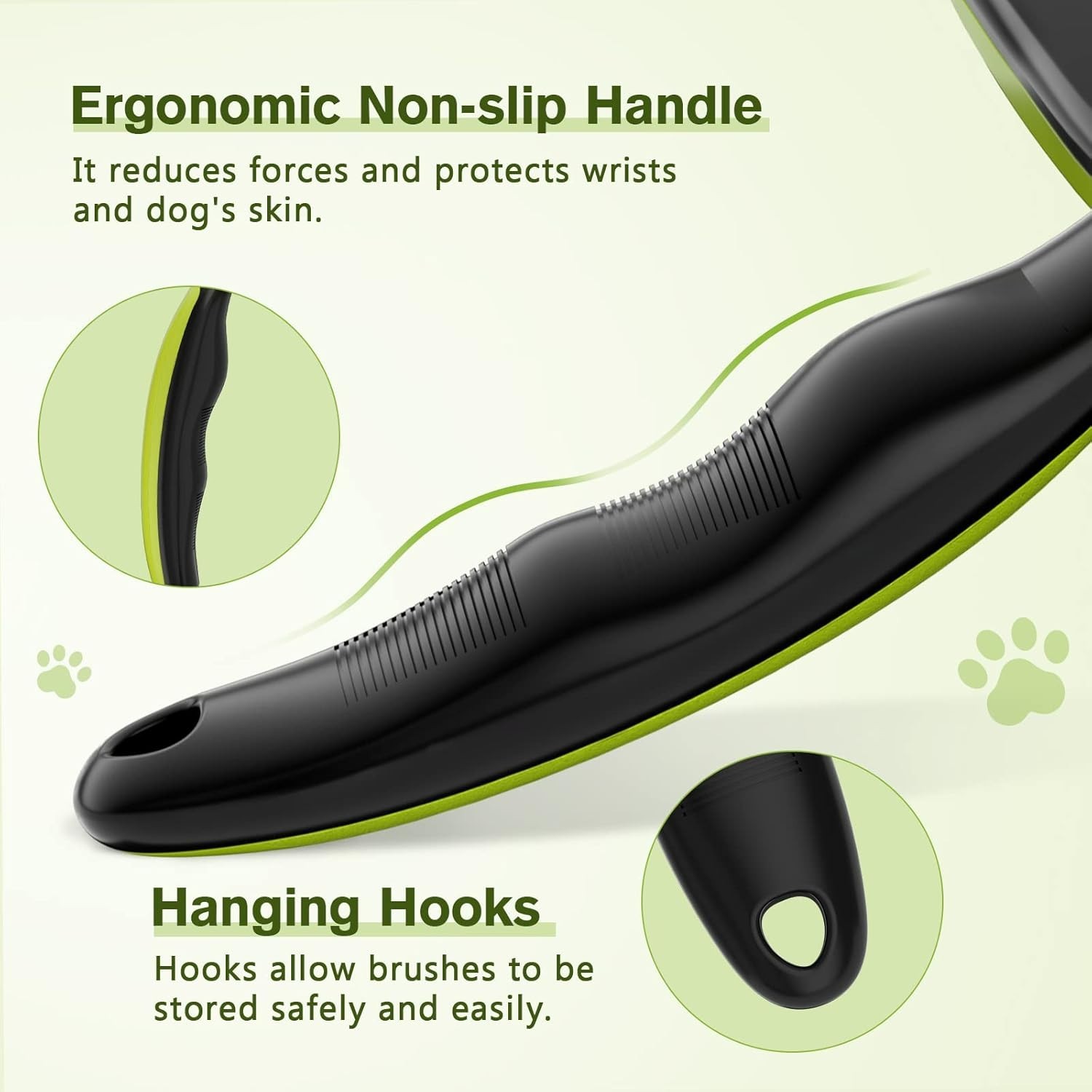 Dog Cat Slicker Brush Self Cleaning Pet Grooming Deshedding Tool
