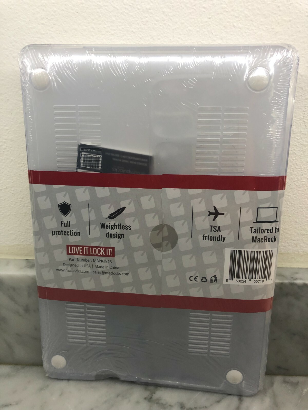 Maclocks mbprtb 13BUN-SM lock and protector Apple Macbook protouchbar 13"