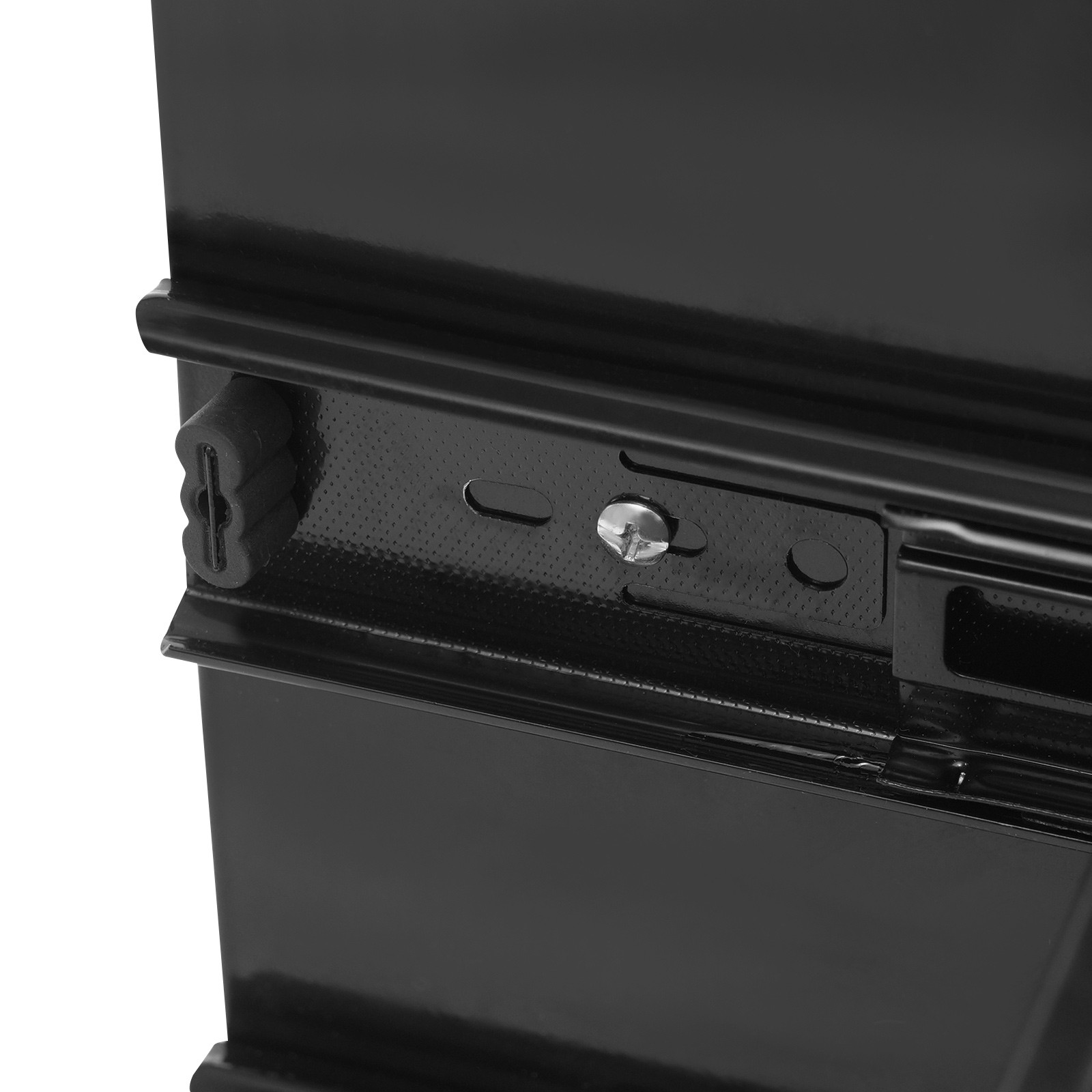 Black Dual Level 16" Pull Out Under Desk Storage Drawer Set