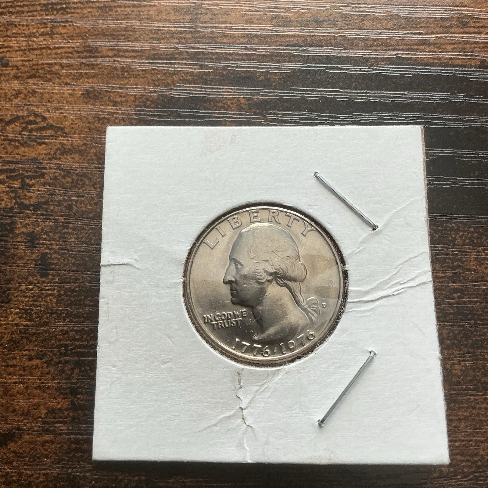 1976-D 25C Clad Washington Quarter