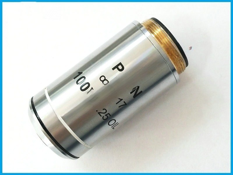 NEW Microscope 100X/1.25 OIL ∞/0.17 PLAN Objective Lens