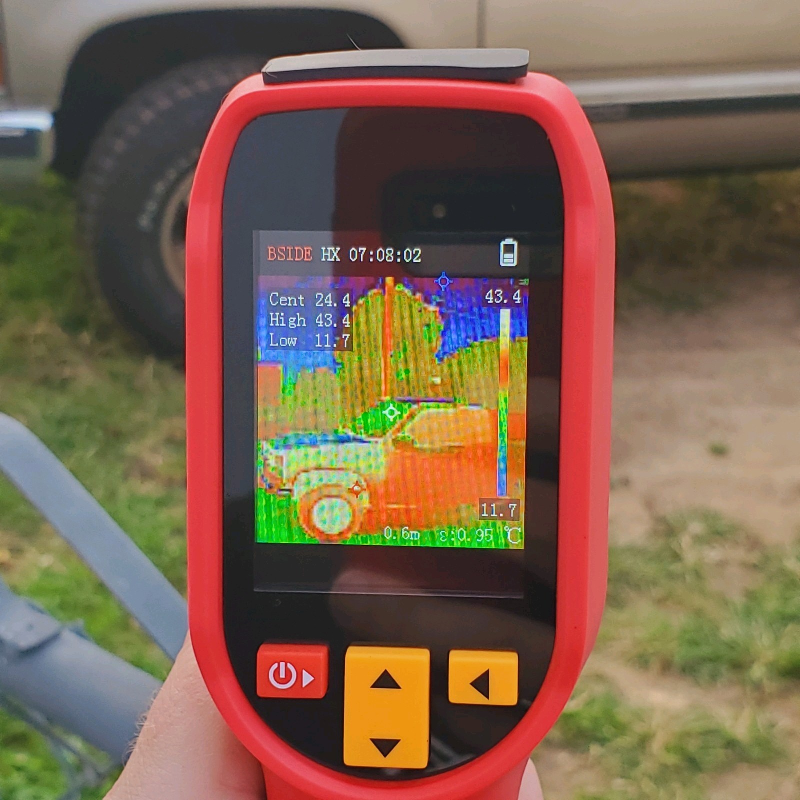 Thermal Imaging Camera 240×240 Infrared ~ Memory, Photos, Rechargable USA SHIPNG