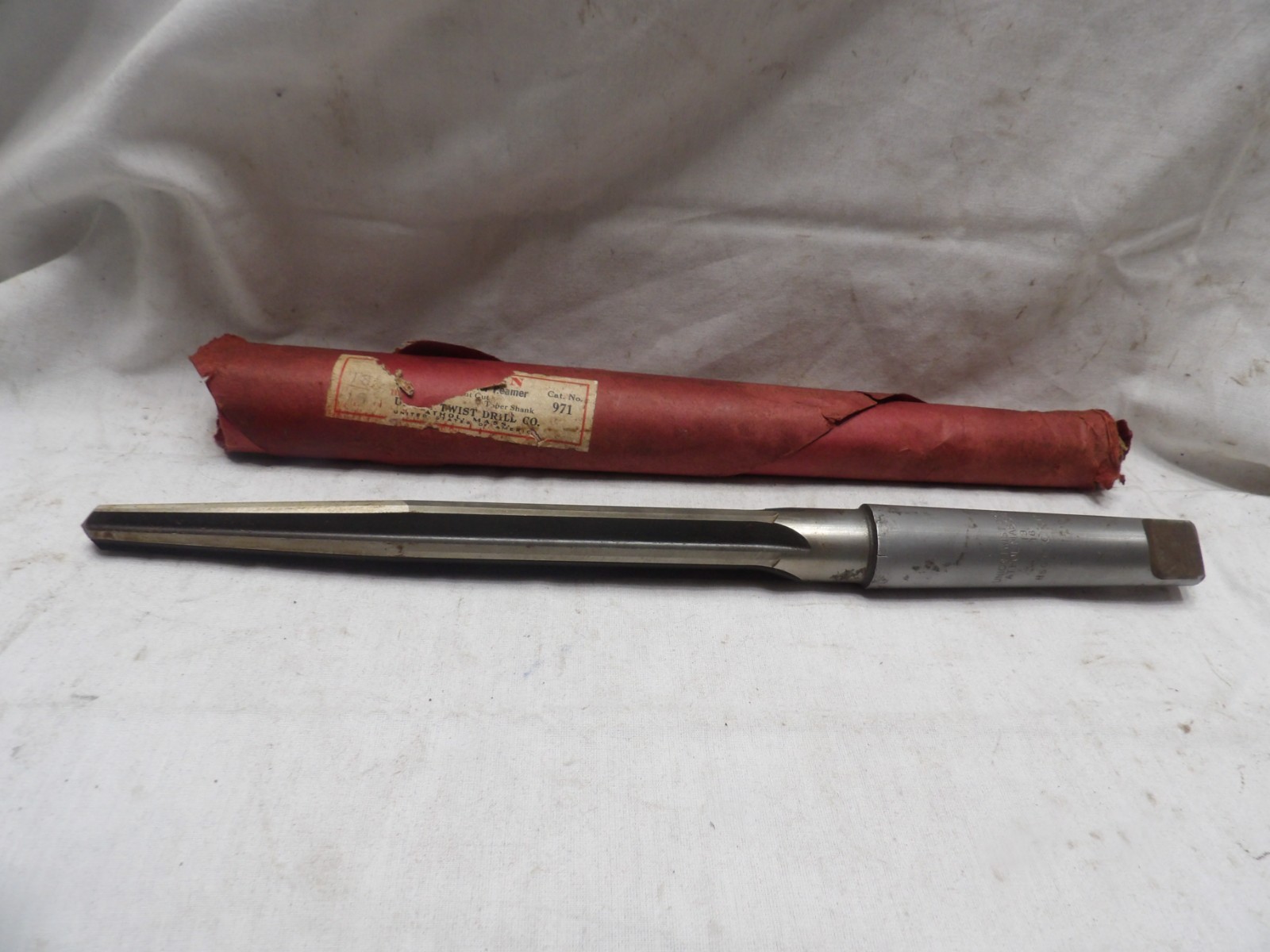 Union Twist Drill Co. 13/16 Tapered Shank Reamer - Made in the USA