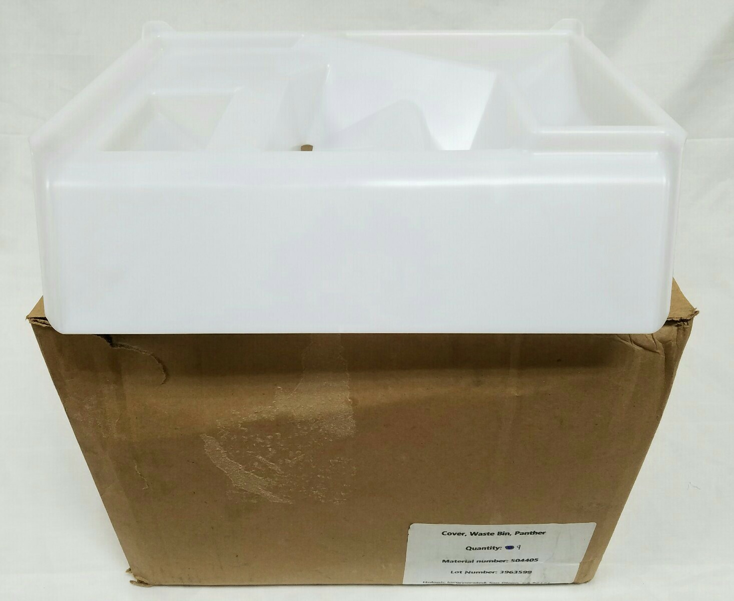Lot of 9 Hologic Panther Waste Bin Covers Deflectors 504405 New Open Box