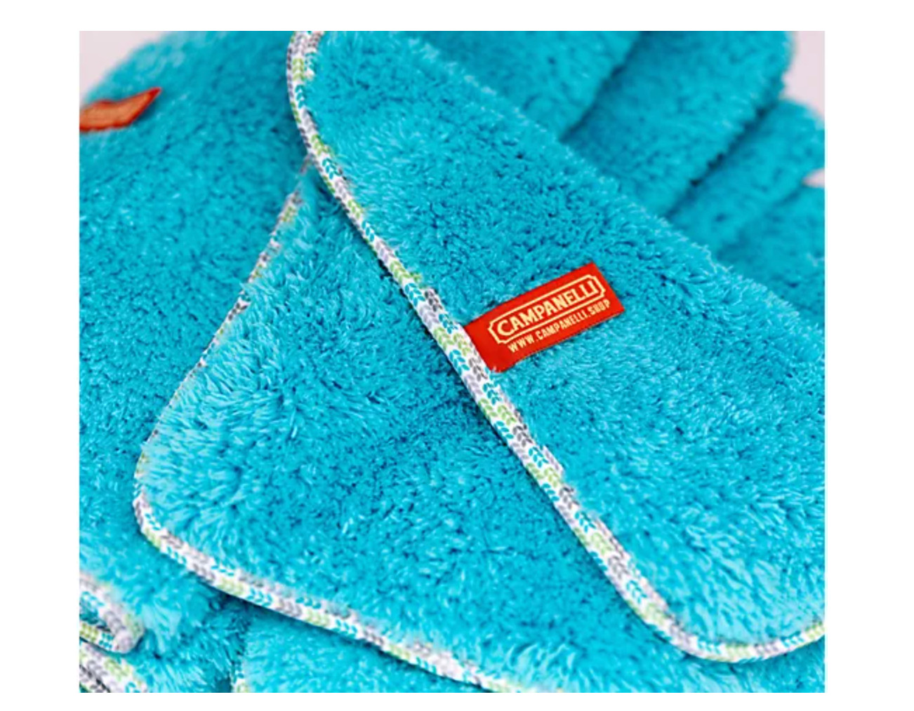 CAMPANELLI 6pc Puppyfur Microfiber Towel Set