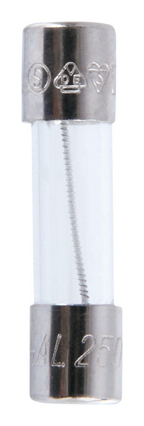 Jandorf 60740 500 mA 250V 35A Glass Cartridge Time-Delay Fuse 5 Dia. x 20 L mm.