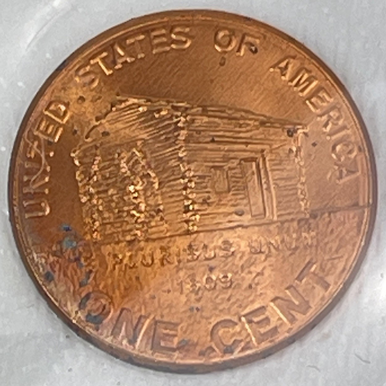2009 D Lincoln Birthplace Cabin Cent Bicentennial Series Copper Zinc
