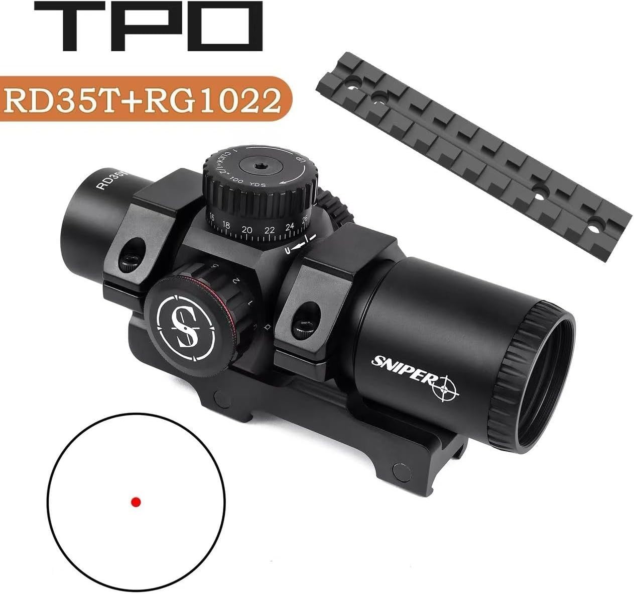 Ruger 10/22 Picatinny Rail Mount for Red Dot