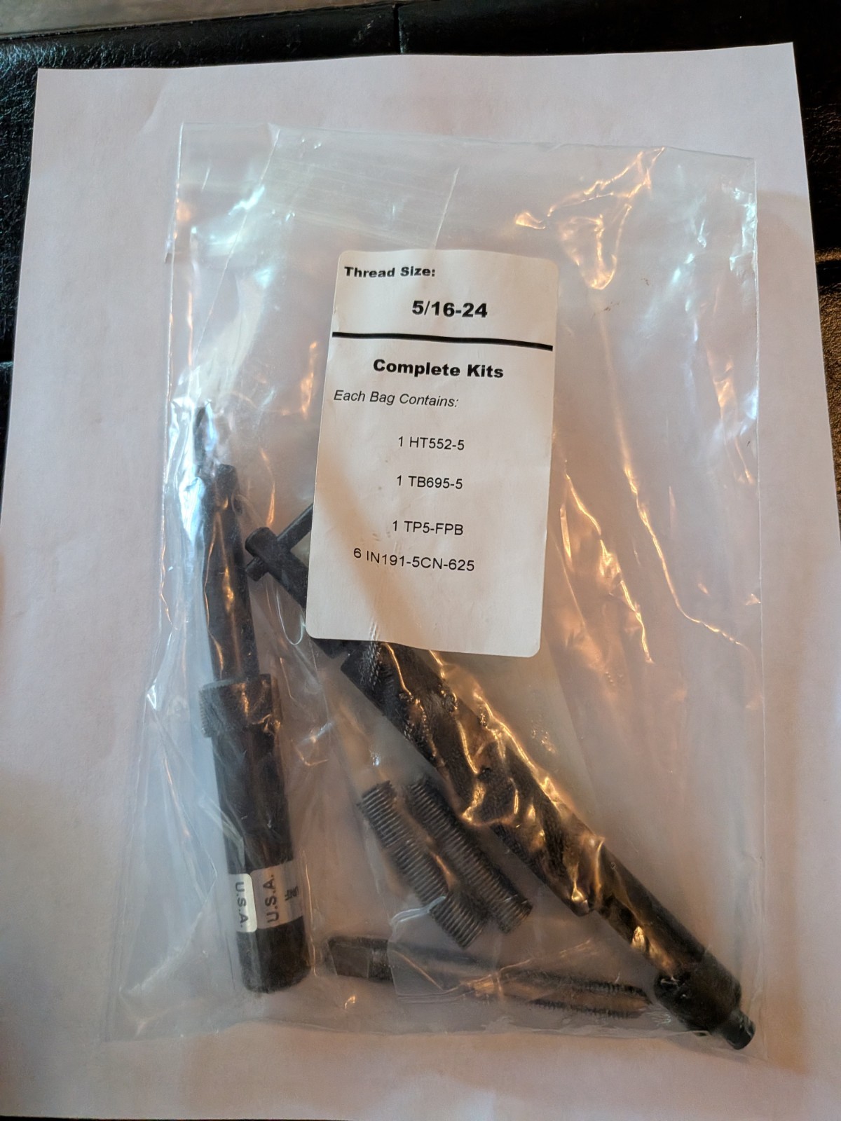 COIL-SERT Complete 5/16-24 Thread Repair Kit E72