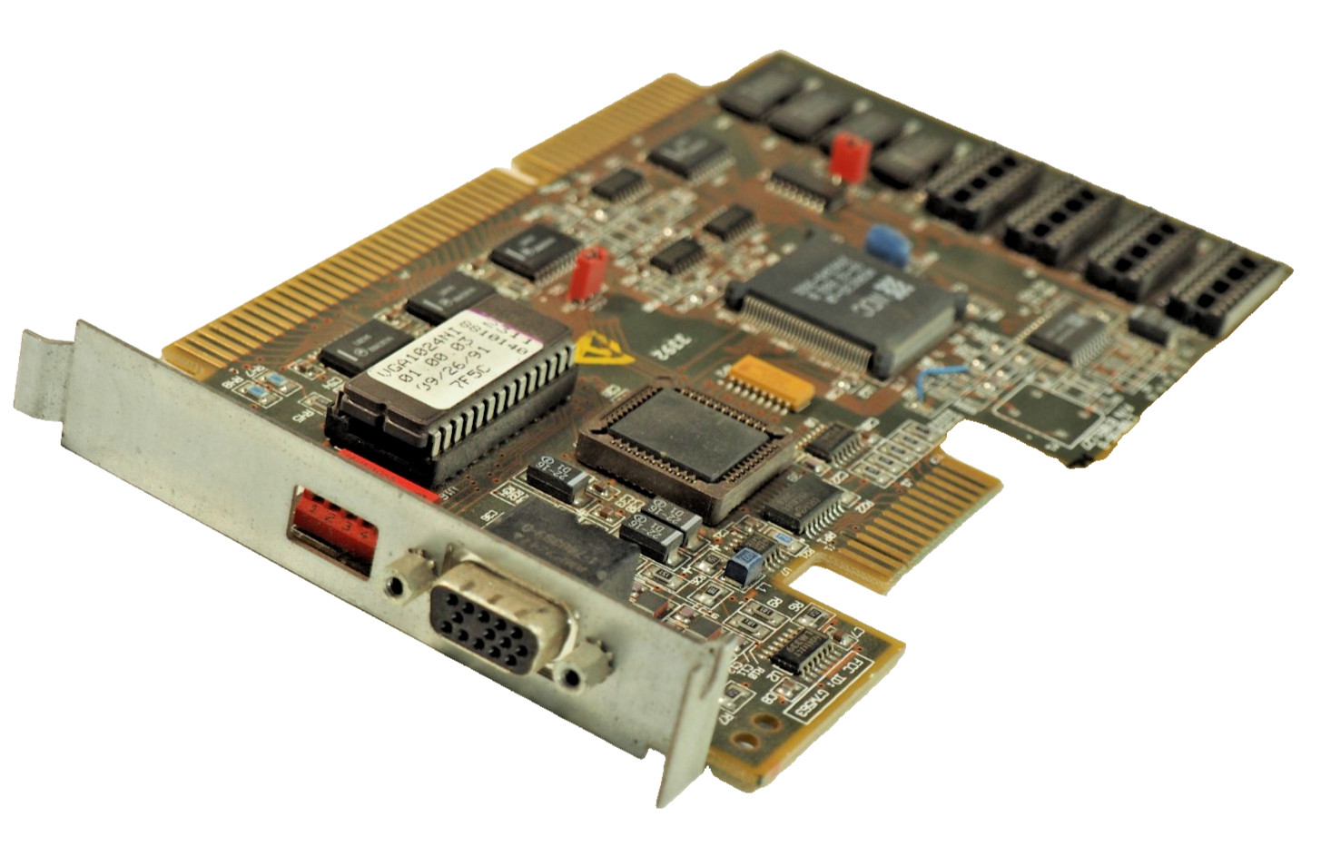 TANDY CORP 87091127 WD90C30-LR 00-02 1700496-B ISA VGA Video Card