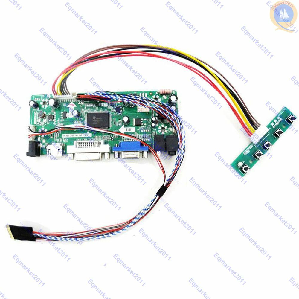 DVI/VGA LCD Controller Lvds converter Board Kit for HSD100IFW1-A00 1024X600 HD-M