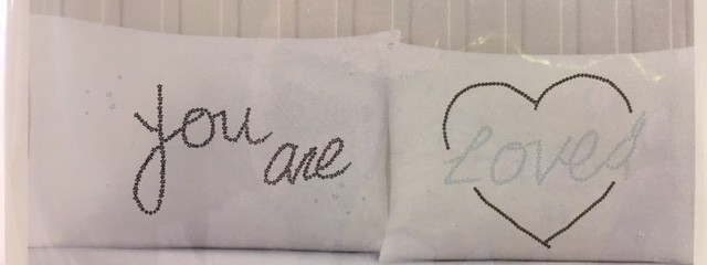 Urban Domain, 2 Standard Novelty Pillowcase | "You are Loved"