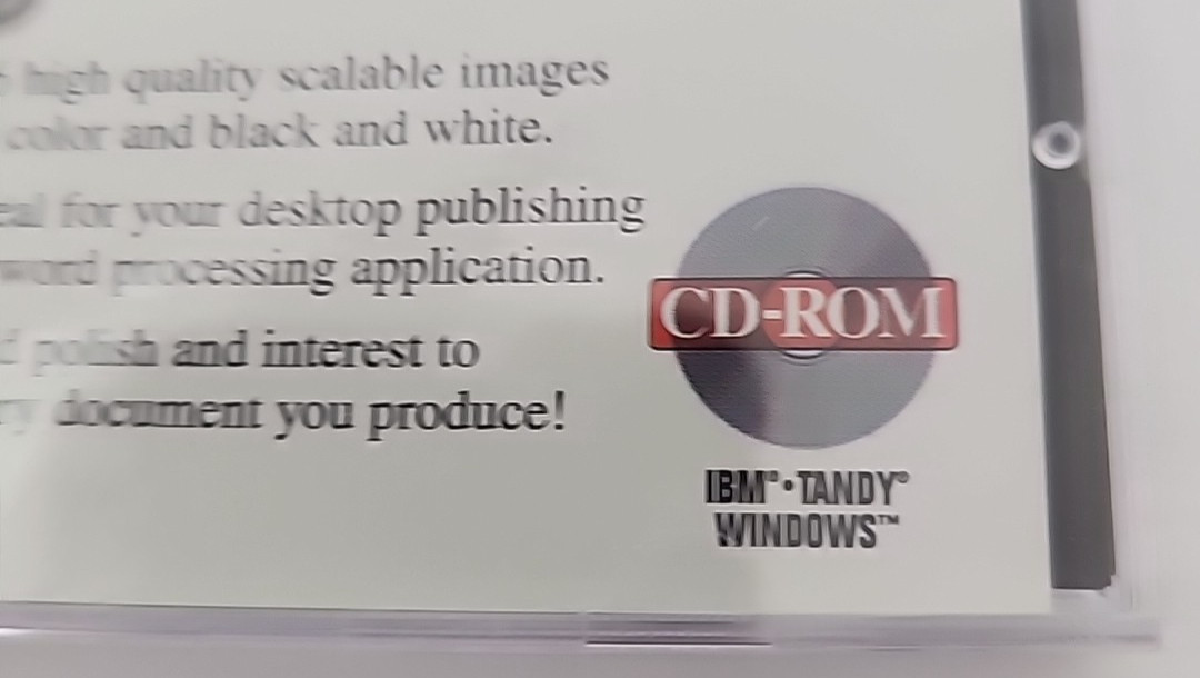 Pro One Borders And Backgrounds Clip Art PC Cd Rom Windows 95 Sealed NOS