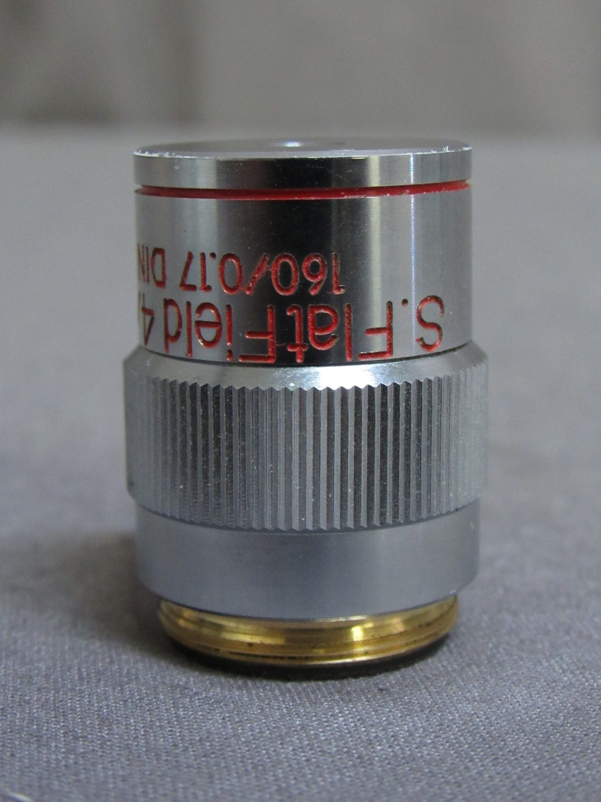 Meiji S.Flatfield 4X/0.10 Objective