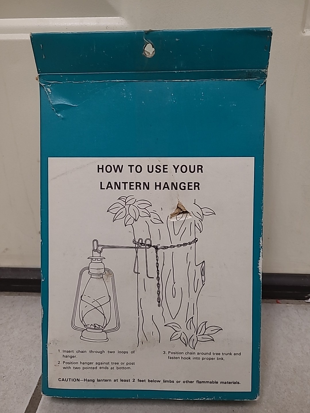 Antique Kmart Lantern Hanger For Tree Or Post