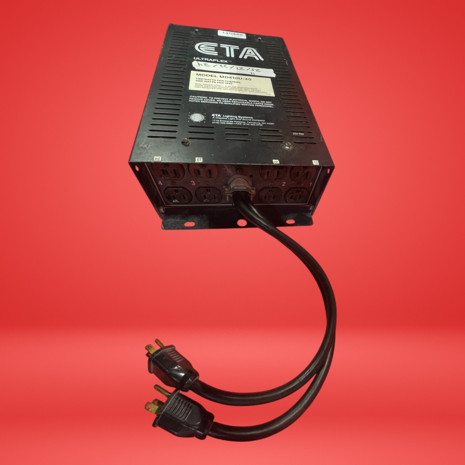 ETA LIGHTING SYSTEMS ULTRAPLEX MD410U-40 Dimmer