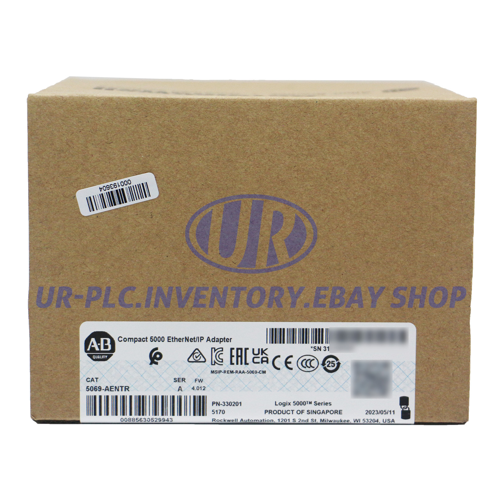 New Sealed Allen Bradley 5069-AENTR Compact 5000 EtherNet/IP Adapter