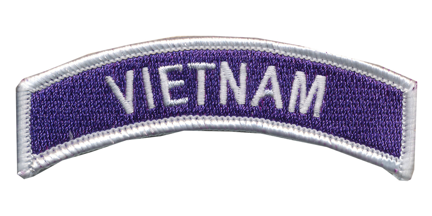 Military Merit - Combat Veteran - Vietnam Tab - MACV - Vietnam War - Wounded