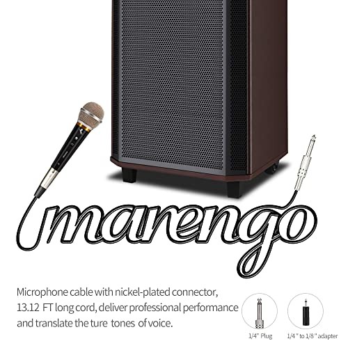 Handheld Dynamic Microphone for Karaoke Singing, Wired XLR Microphone aMWH68