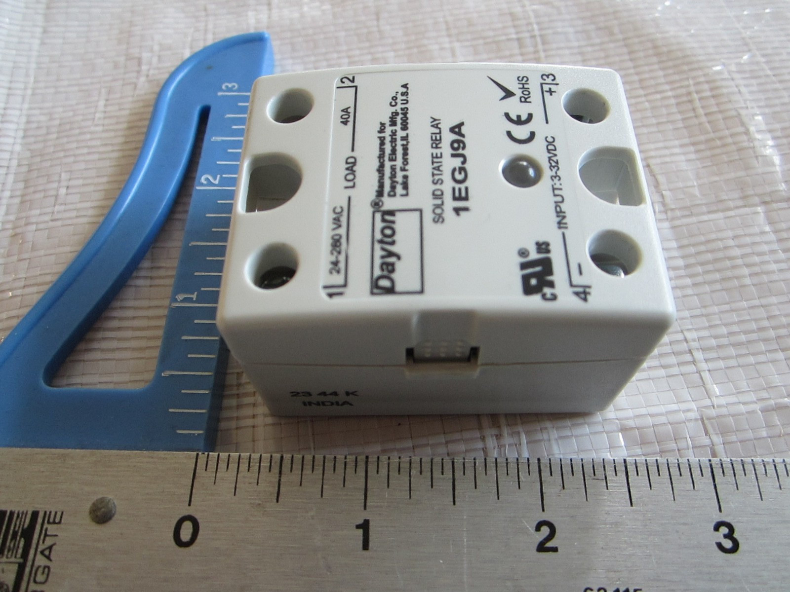 DAYTON 1EGJ9A SOLID STATE RELAY